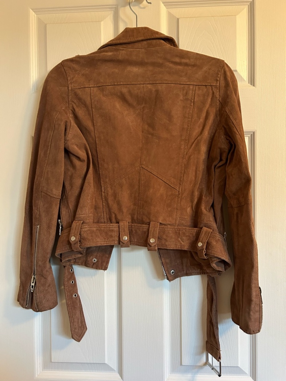BLANK NYC SUEDE MOTO JACKET - SZ XSMALL - Picture 3 of 5